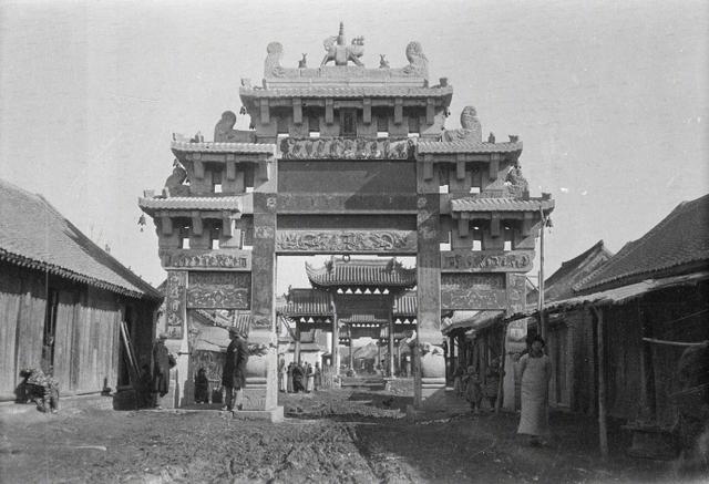 历史旧照——（百年中国）1917年，河南开封