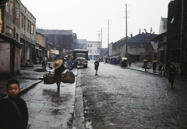 历史旧照——1945年，重庆