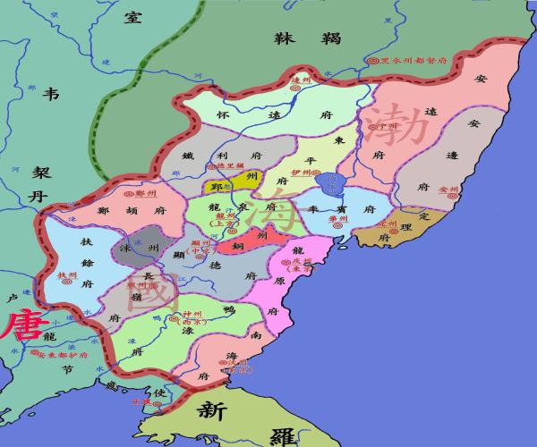历史上的海东盛国-唐代时期渤海王国