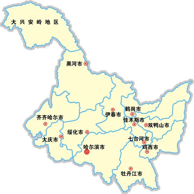 一张老地图 讲解黑龙江最神奇故事 竞有一个小村庄曾成为省会
